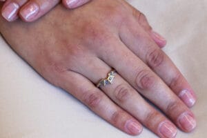 Sidai ring blue sapphires