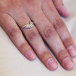 Denali ring white gold
