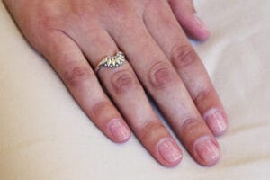 Denali ring white gold