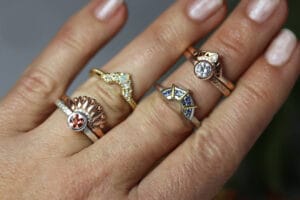 Zoe Pook headdress rings
