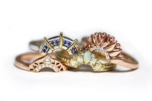 Zoe Pook headdress rings