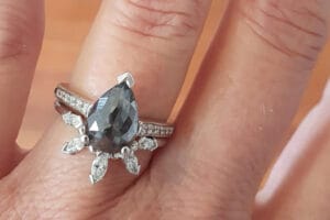 marquise diamond halo