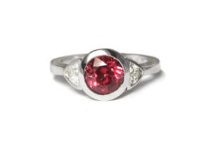 Zoe Pook Jewellery spinel Fairtrade Gold