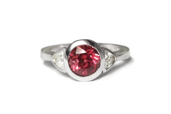 Zoe Pook Jewellery spinel Fairtrade Gold