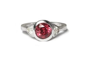 Zoe Pook Jewellery spinel Fairtrade Gold