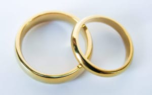 18ct Yellow Gold wedding band