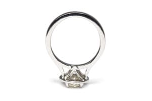 18ct Fairtrade gold salt and pepper diamond