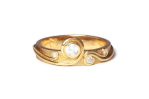 Fern engagement ring