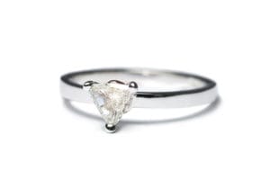 white gold and diamond