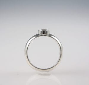 London Engagement Ring - side