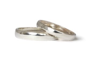 white gold wedding bands