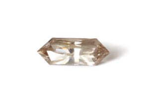 aussie zircon elongated hex cut