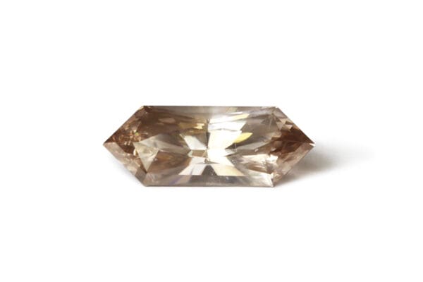 aussie zircon elongated hex cut