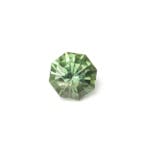 Green Australian octagonal sapphire