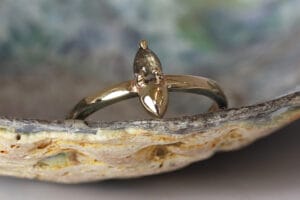 salt and pepper diamond yellow gold