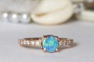 opal diamonds rose gold