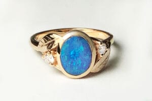 rose gold opal