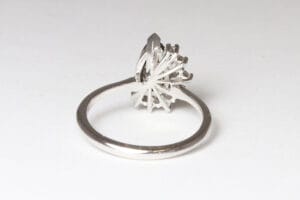 white gold salt and pepper diamond