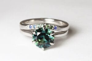 platinum sapphire gradient
