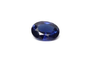 Oval sapphire