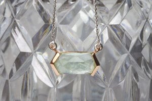 green beryl pendant