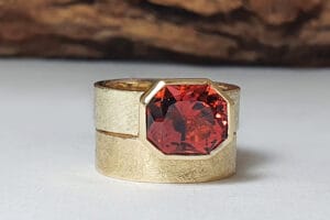 tourmaline yellow gold