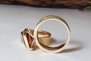 tourmaline yellow gold