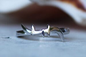 Silver helix DNA ring