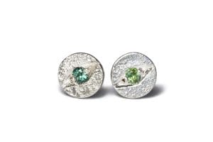 Sapphire_silver_earrings