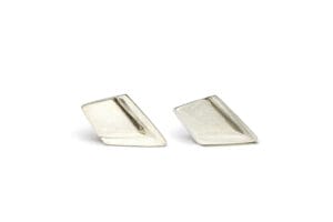 Art Deco silver earrings