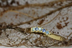 yellow gold bespoke bands
