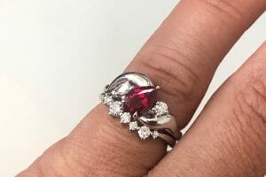 Diamond cluster wedder