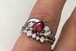 Diamond cluster wedder