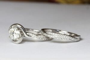 Titanium, gold and diamonds