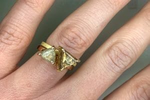 Macle diamond stack