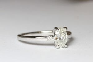 argyle diamond in white gold