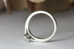 argyle diamond in white gold