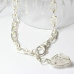 herkimer chunky pendant with chain