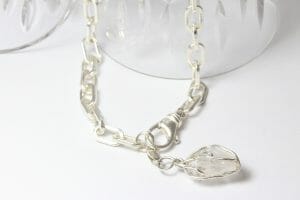 herkimer chunky pendant with chain
