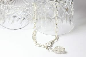 herkimer chunky pendant with chain