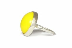 Yellow Rosarita ring