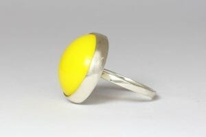 Yellow Rosarita ring