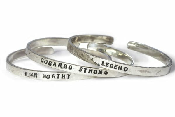 Silver Say What bangles