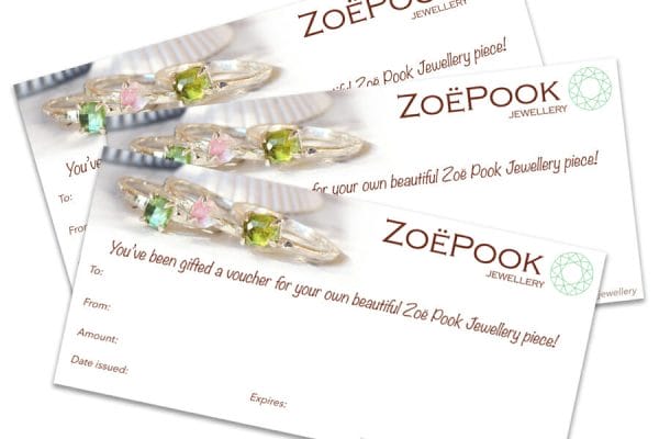 Zoe Pook Jewellery gift voucher